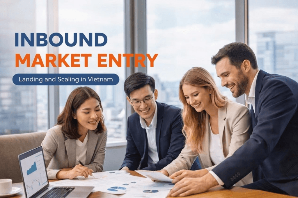 Vietnam skyline for inbound market entry